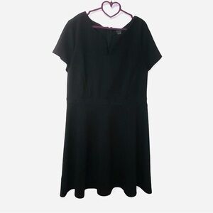 Ann Taylor Classic Black Midi Dress